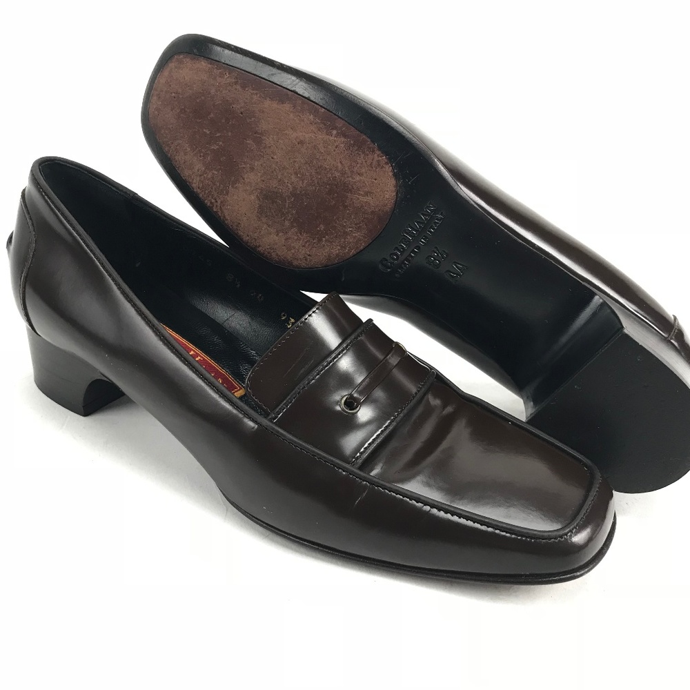 Cole Haan City Women's Brown Leather Loafers 8.5